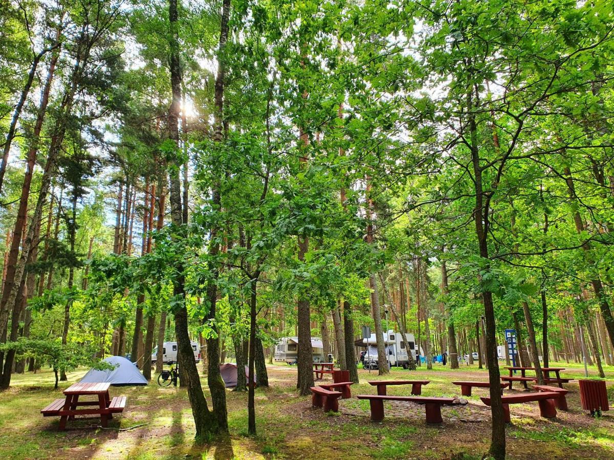 Pajūrio kempingas Bungalows Klaipeda Bagian luar foto