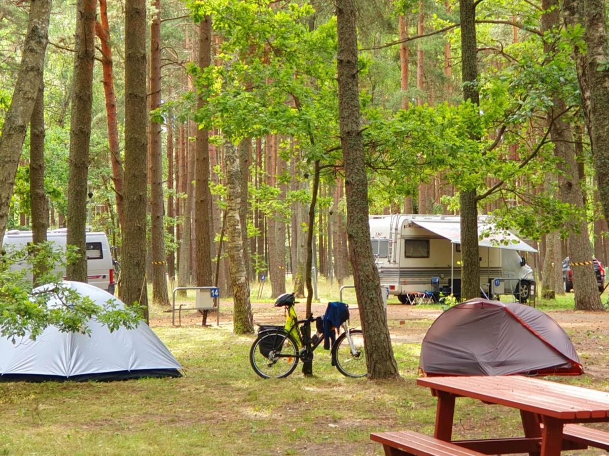 Pajūrio kempingas Bungalows Klaipeda Bagian luar foto